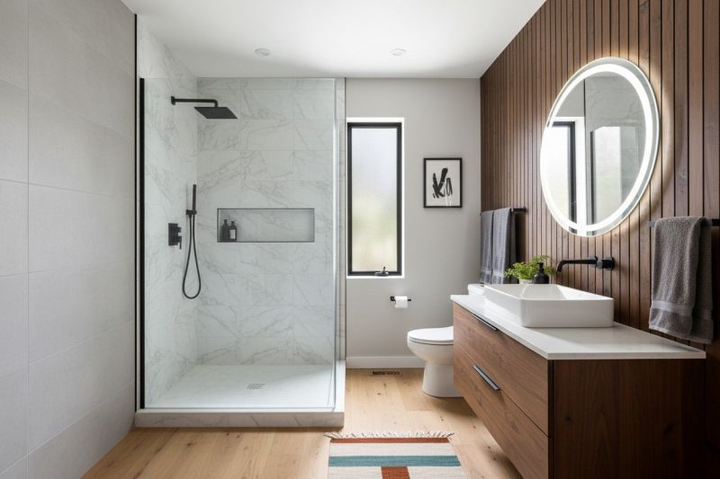 How Shower Surround Installation Enhances Bathroom Design